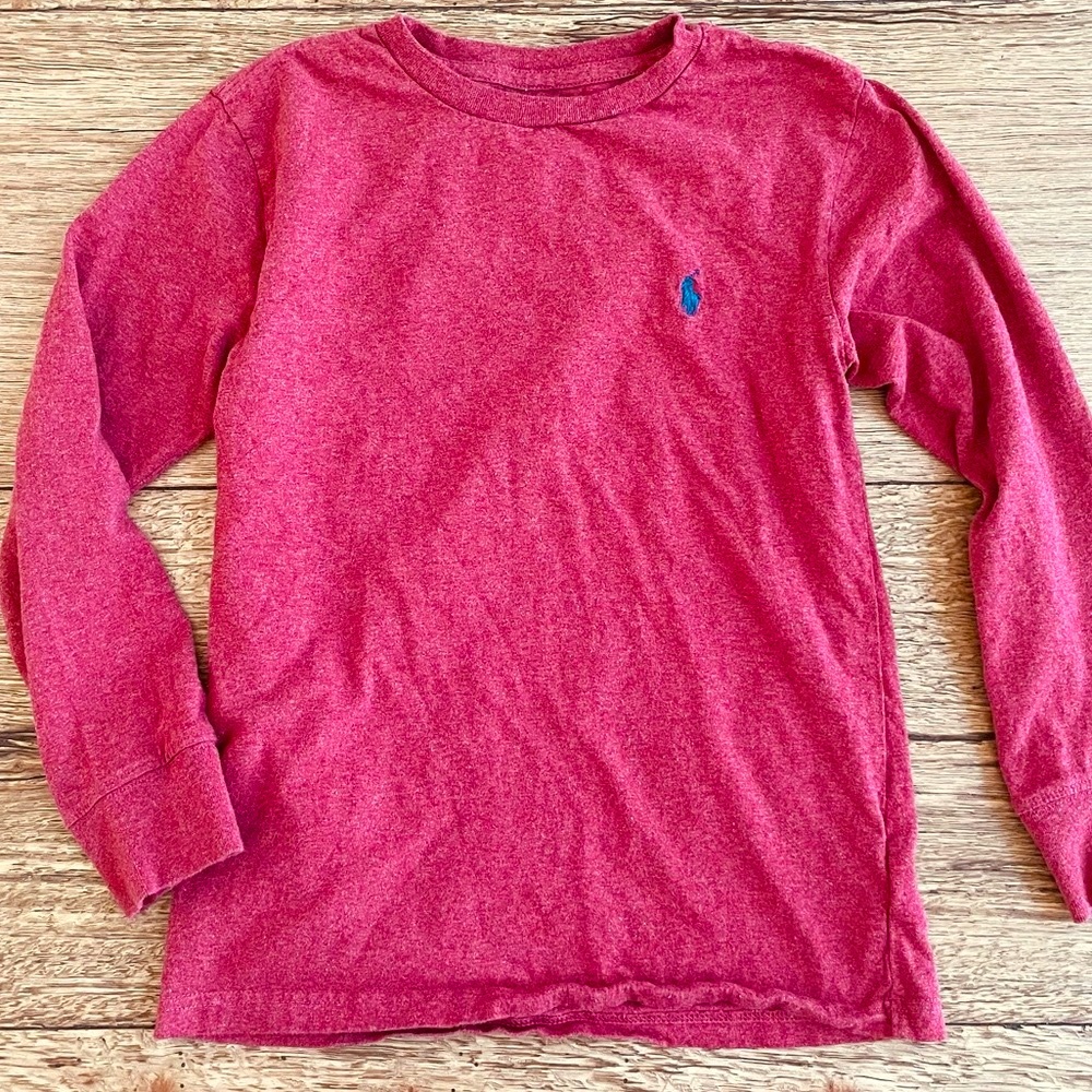 Boys youth Ralph Lauren small size 8 long sleeve shirt